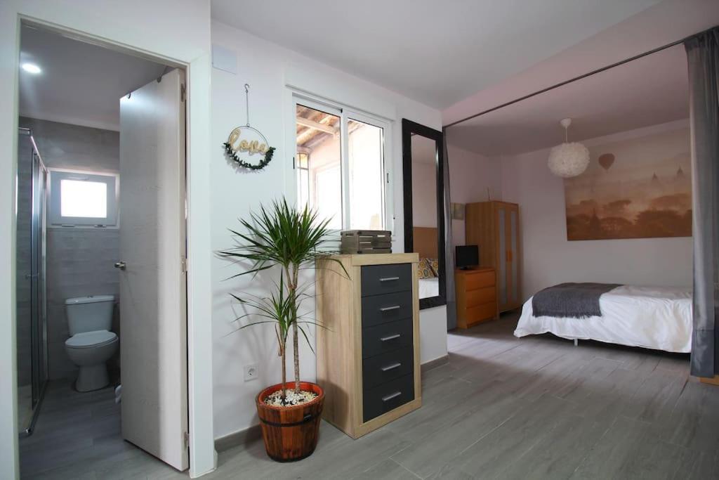 Suite Puerta Osario Con Terraza Sevilla Kültér fotó